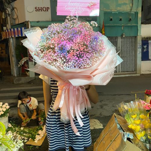 Bó Hoa Baby Nhiều Màu