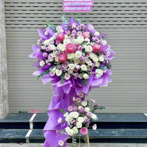 Lẵng Hoa Khai Trương M134