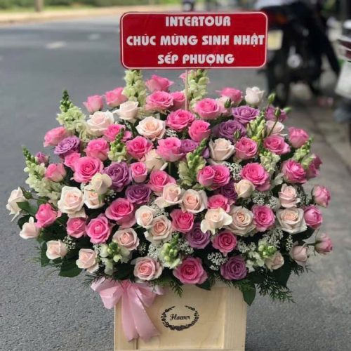 Giỏ Hoa M445