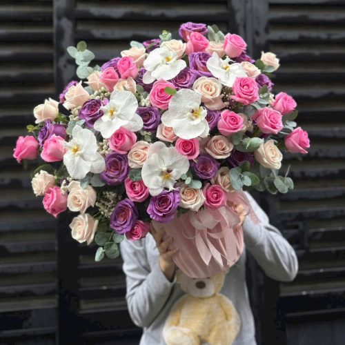 Giỏ Hoa Hồng S01