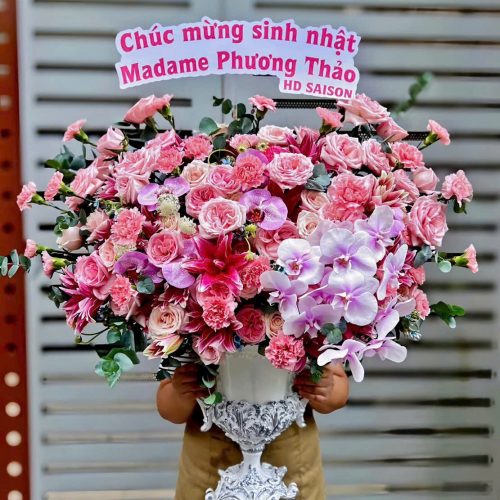 Giỏ Hoa Hồng S06