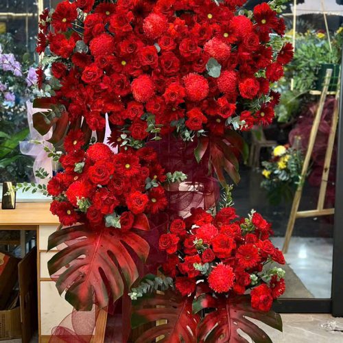 Hoa Khai Trương Đỏ Thắm S25
