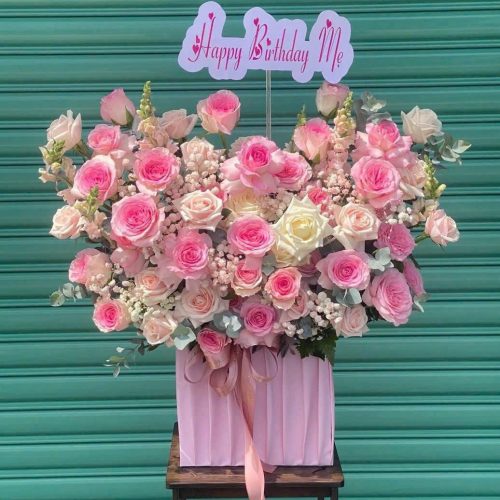 Giỏ Hoa Hồng Ngọt Ngào S66