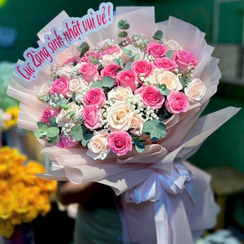 Bó Hoa Hồng Uy S93