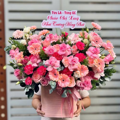 Giỏ Hoa Hồng Sang Nhã S103