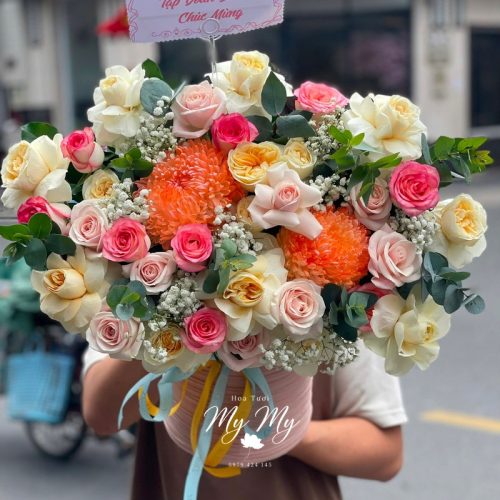Giỏ Hoa Chúc Mừng S155