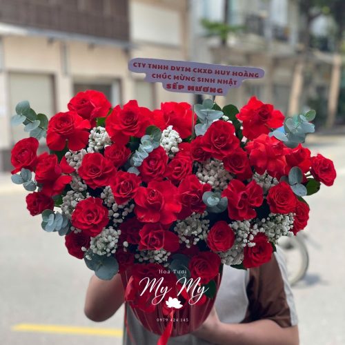 Giỏ Hoa Vươn Lên S144